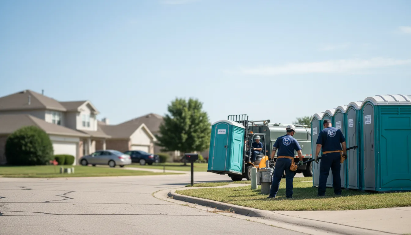 Porta Potty Rental in Winchester, KS near me